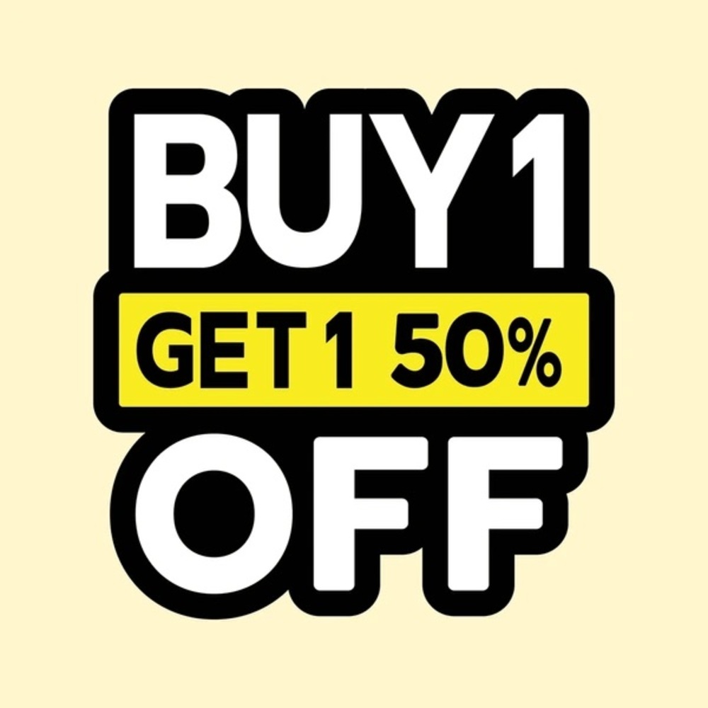 Start a bundle, get second item half off